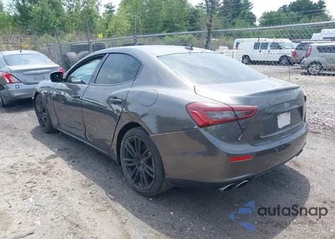 2015 Maserati Ghibli S Q4 from USA, damaged, VIN ZAM57RTA2F1133030